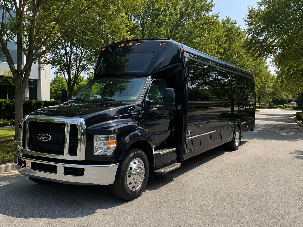 28 passenger party bus