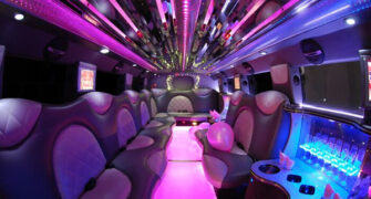 Cadillac Escalade tampa limo interior