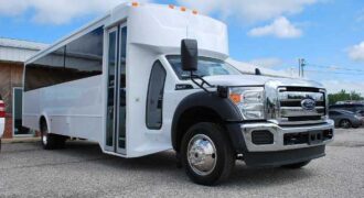 22 Passenger party bus rental Largo